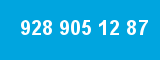 928 905 12 87